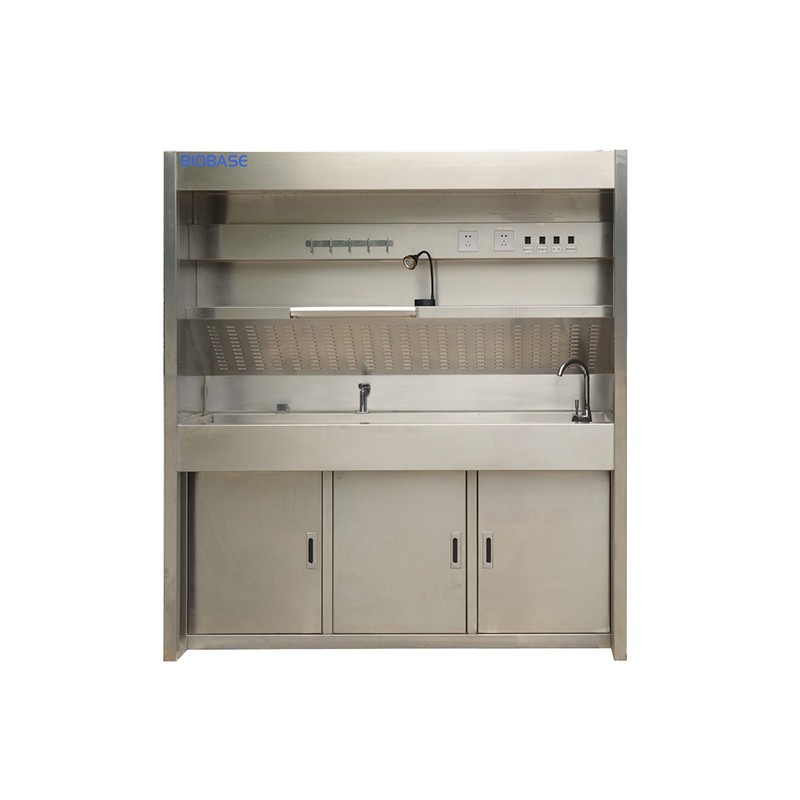 QCT-1800病理取材臺（可選配粉碎機，熱水器，洗眼器，烘手器等）_病理科取材臺